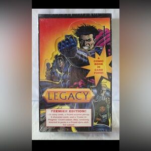 1993 Legacy Premier Edition Comic Book in Card Form Factory Sealed Box 36 packs